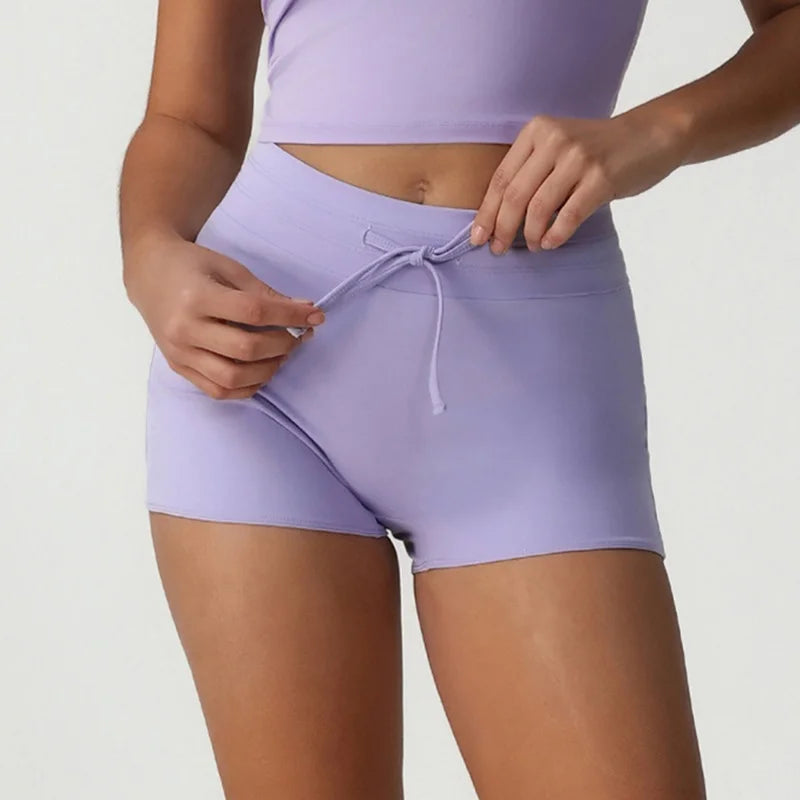 Women's Sleeveless Top and Shorts Workout Set