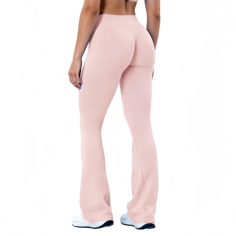 Women's Flared Leggings For Workout Outfits And Layering