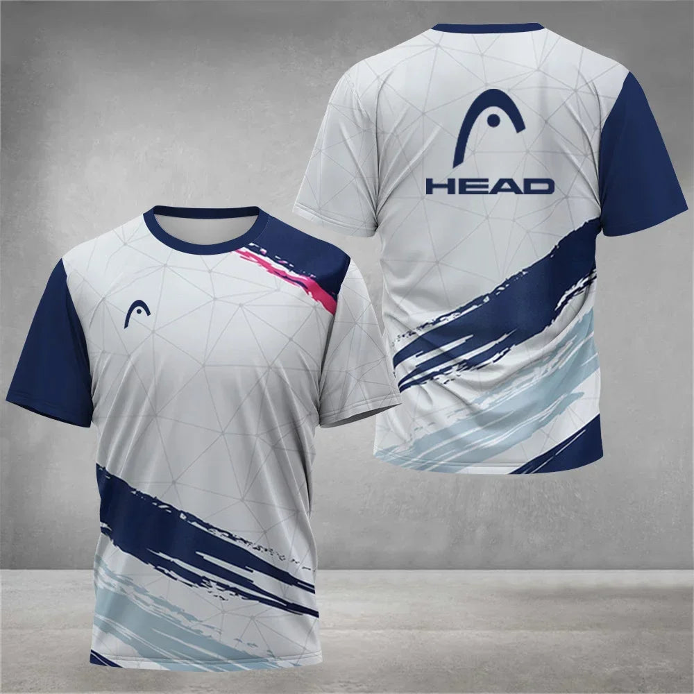 Court Sports Graphic Short Sleeve T-shirt For Sports Outfits