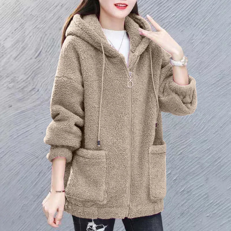 Long Sleeve Casual Front Closure Streetwear Jacket for Layering