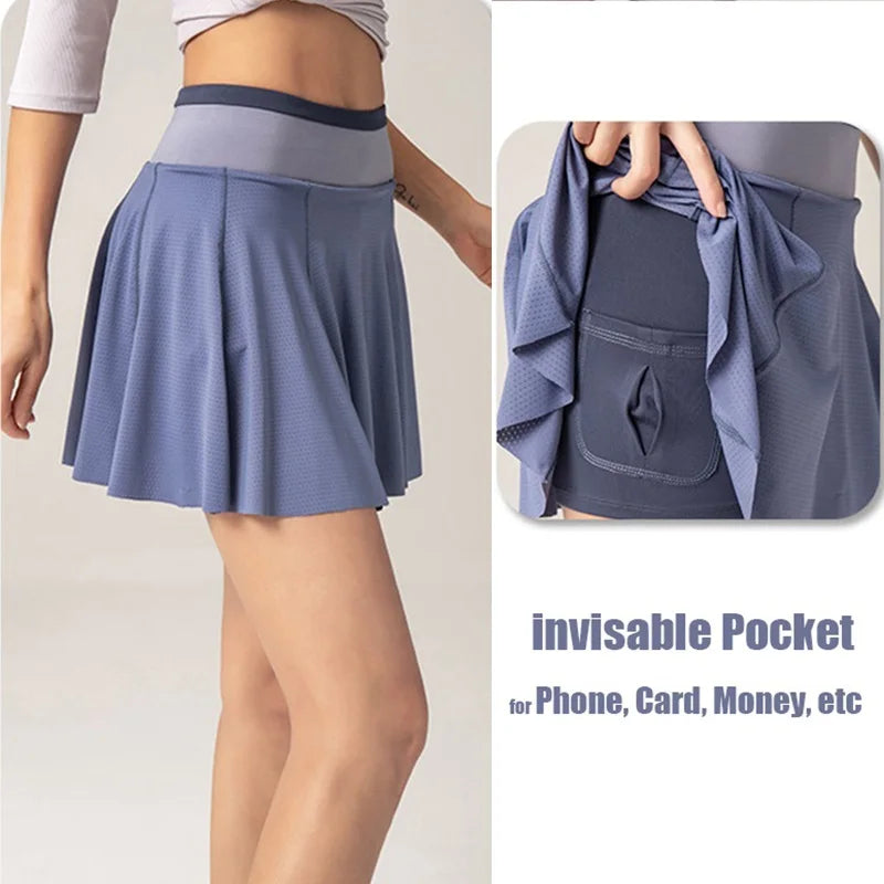 Women's Pleated Tennis Skort