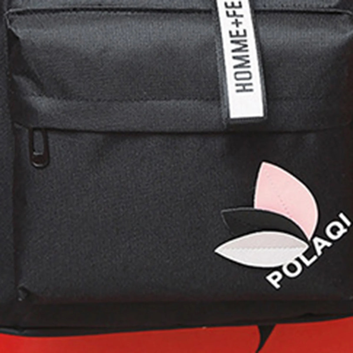 Women's Canvas Backpack with Front Zipper Pocket for School Outfits