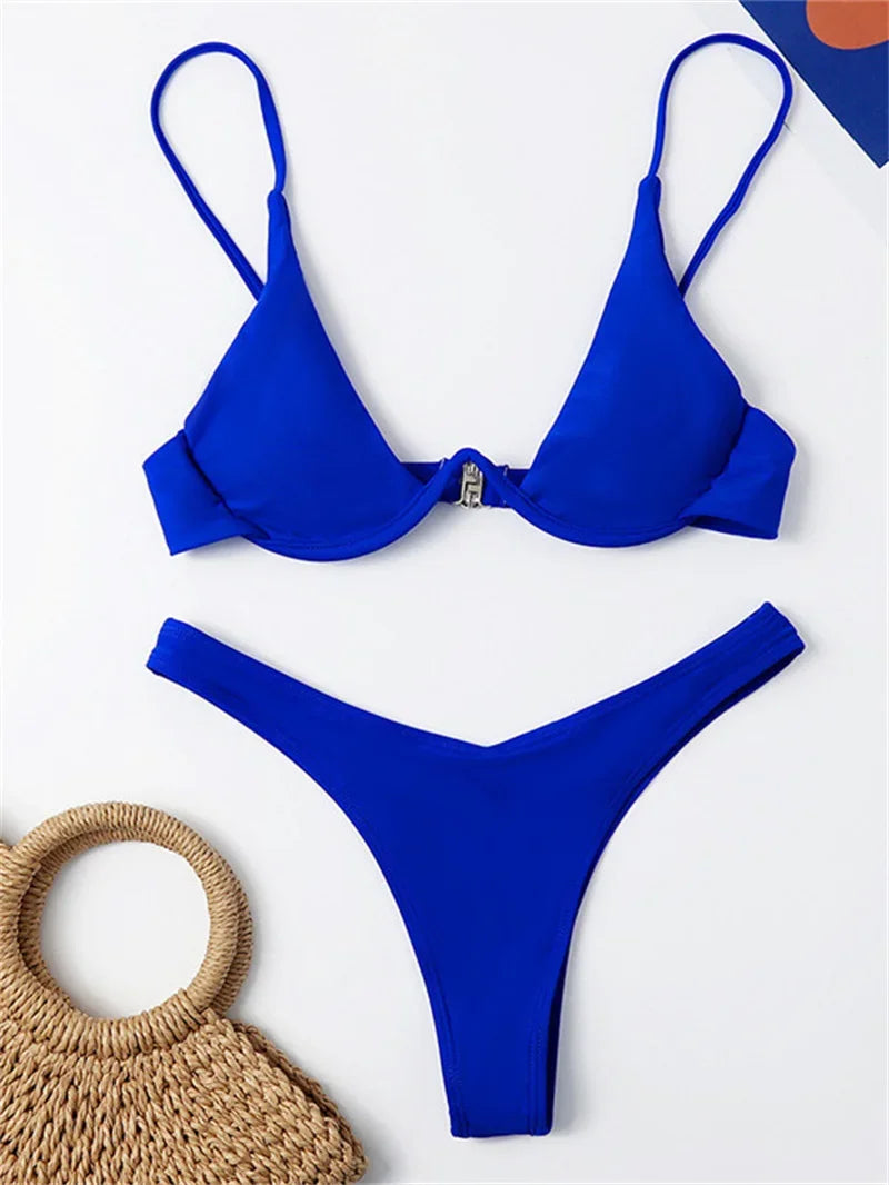 Underwire Halter Bikini