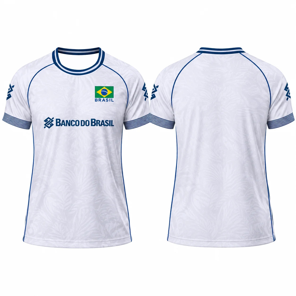 Brazil Volleyball Graphic Short Sleeve Jersey For Sports Outfits