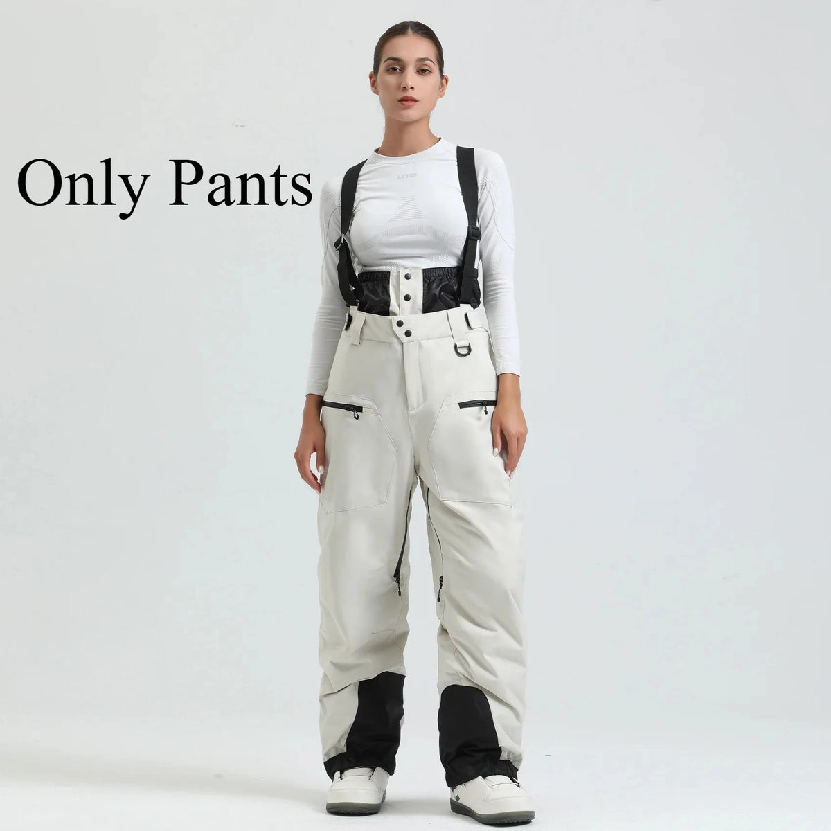 Full Length Suspender Ski and Snowboard Winter Bib Pants