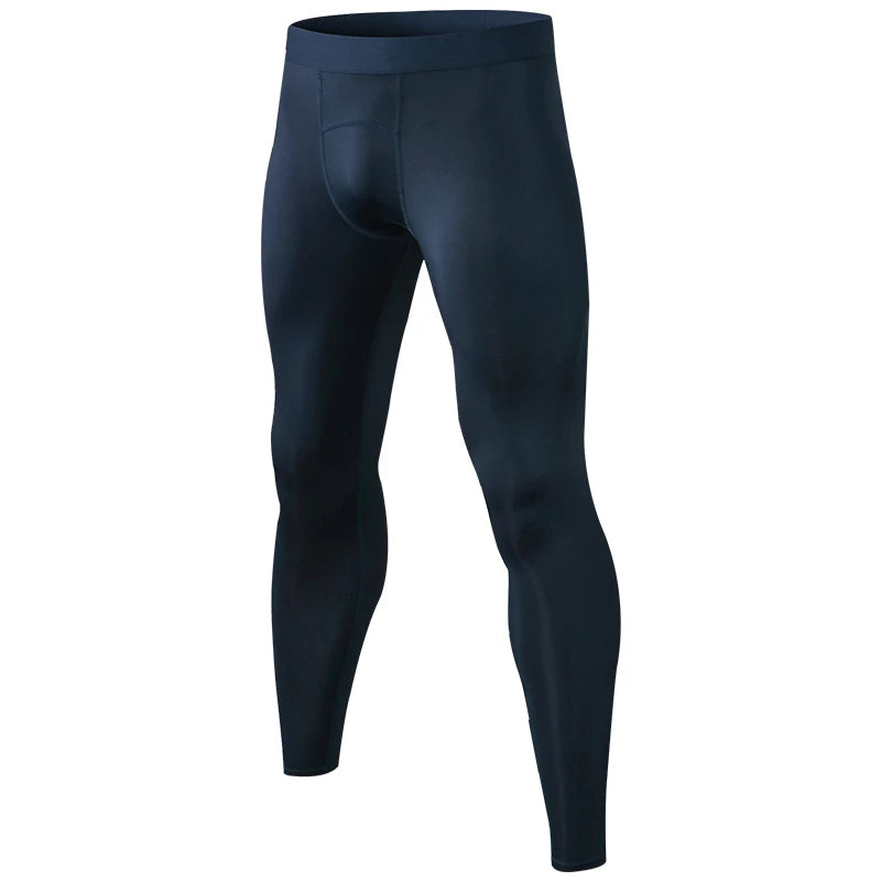 Men's Fitted Training Leggings for Gym and Running