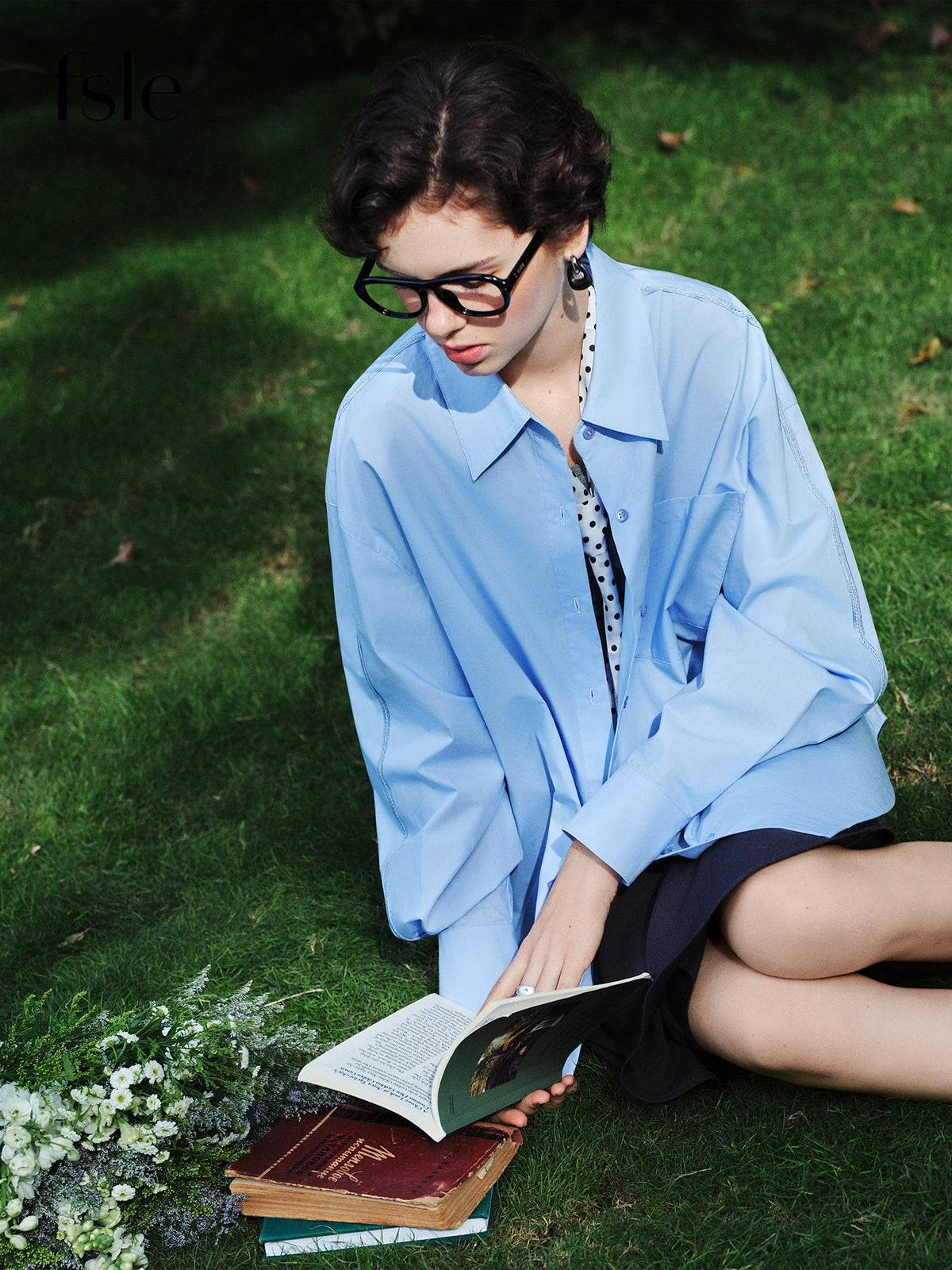 Women's Oversized Dropped Shoulder Button Front Shirt