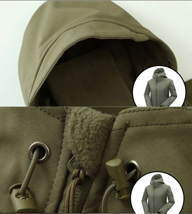 Men's Zip-Front Softshell Jacket