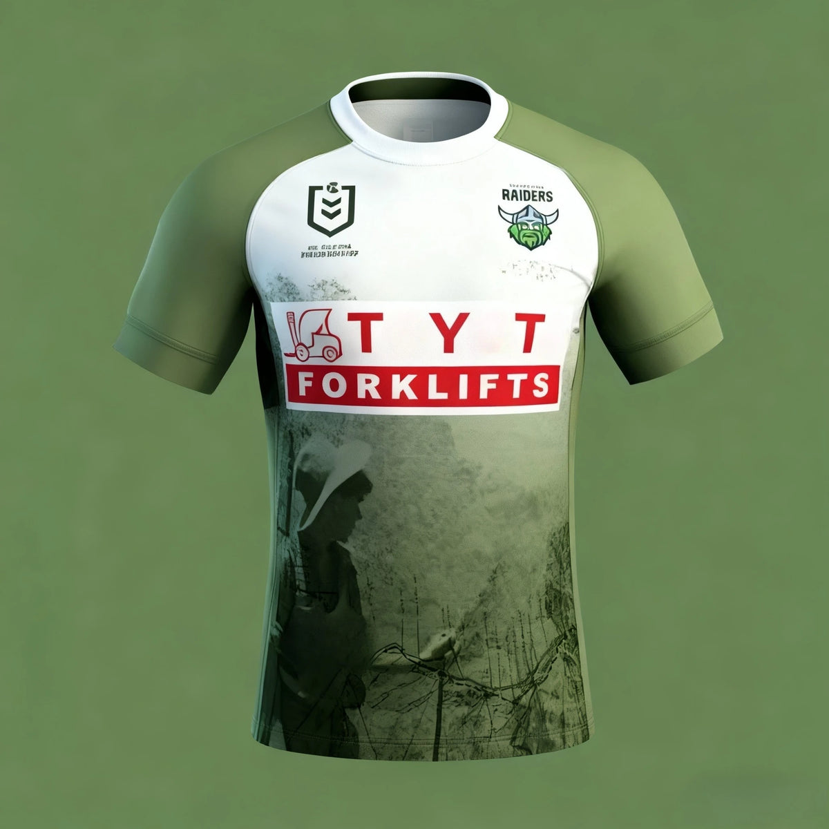 Rugby Graphic Short Sleeve Crew Neck Sports T Shirt