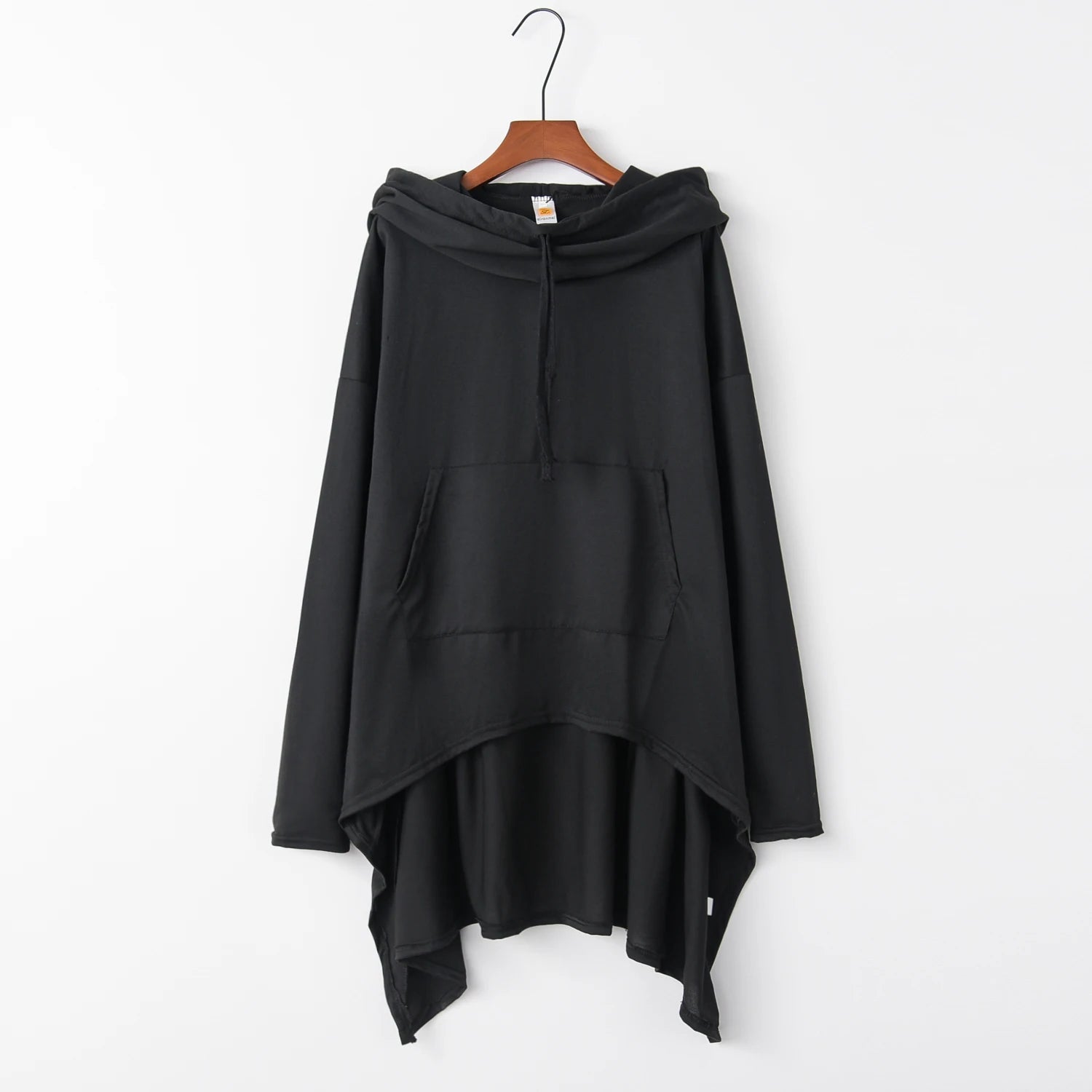 Long Sleeve Casual Hooded Sweatshirt with Relaxed Streetwear Styling