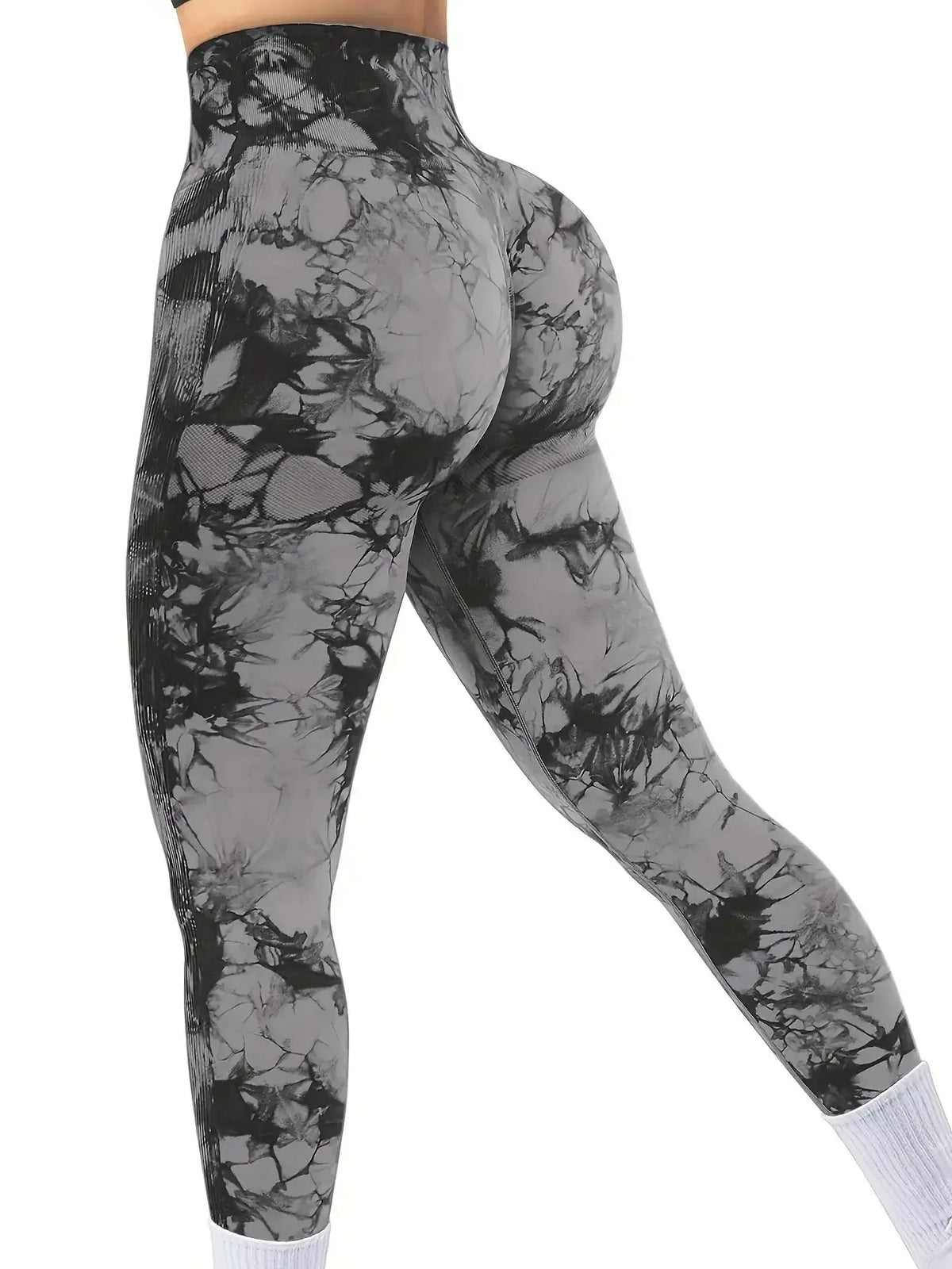 Women's Tie Dye Full Length Leggings For Workout Outfits