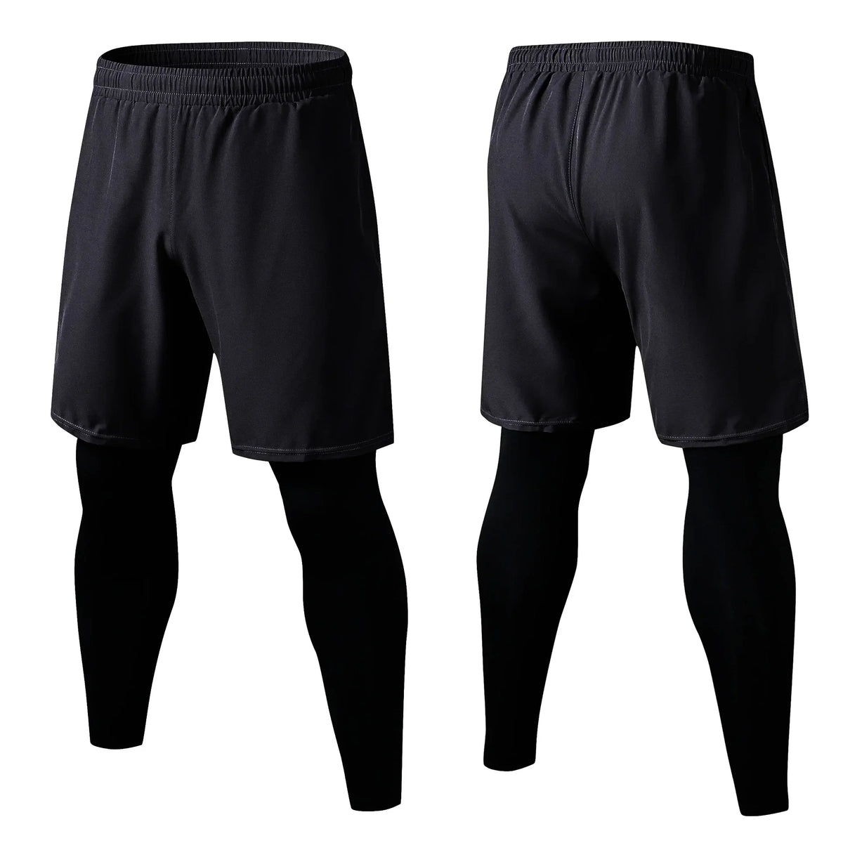 Men's Fitted Training Leggings for Gym and Running