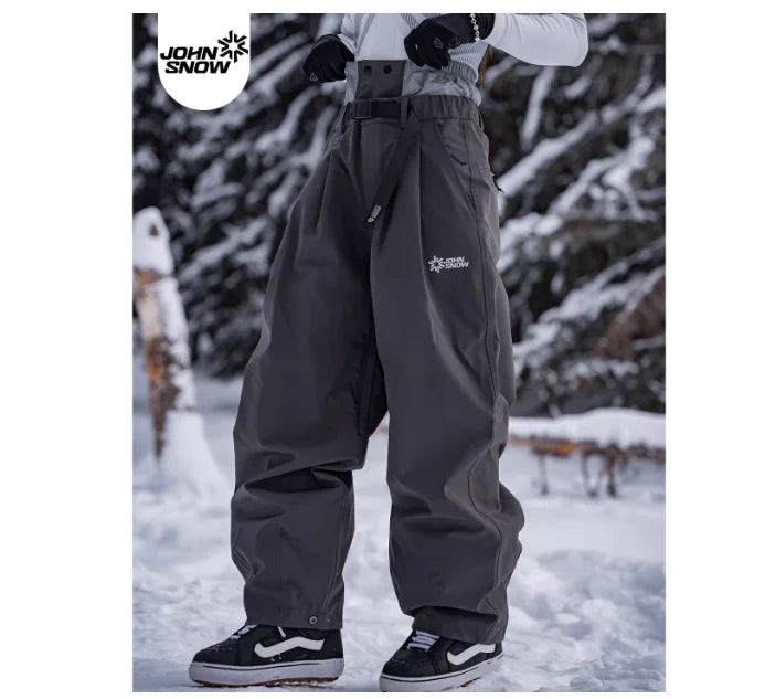 Full Length Loose Fit Ski and Snowboard Winter Pants