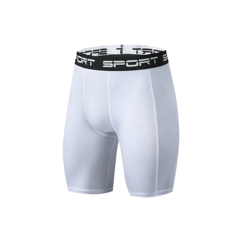 Men's Fitted Training Shorts for Gym and Running