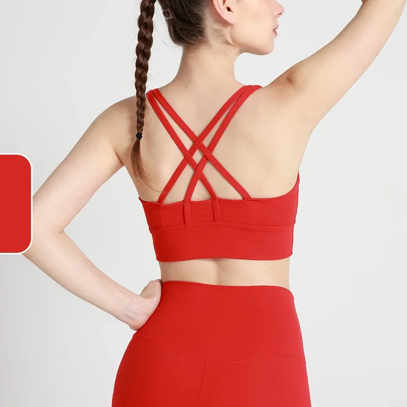 Women's Cross-Back Sports Bra