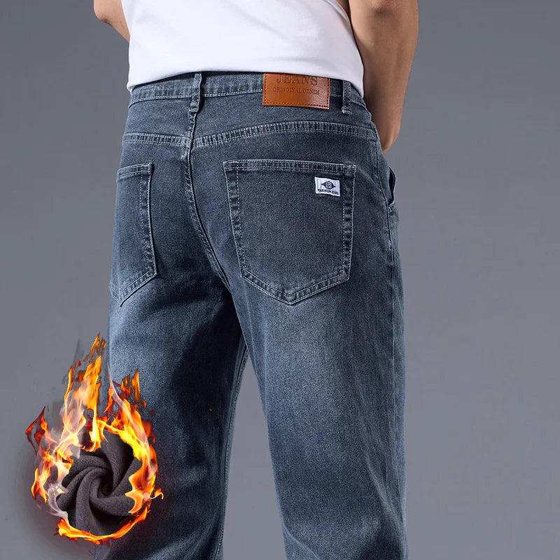 Men's Straight Leg Denim Jeans for Casual Everyday Wear