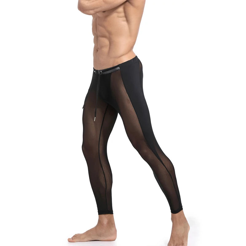 Men's Fitted Training Leggings for Gym and Running