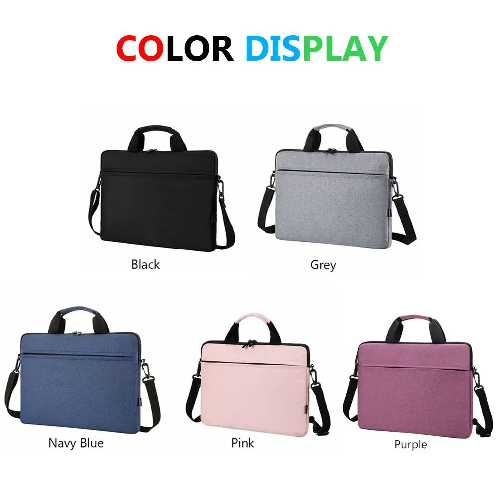 Laptop Carry Bag with Handles and Shoulder Strap in Size Options