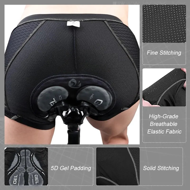 Men's Padded Cycling Underwear Shorts