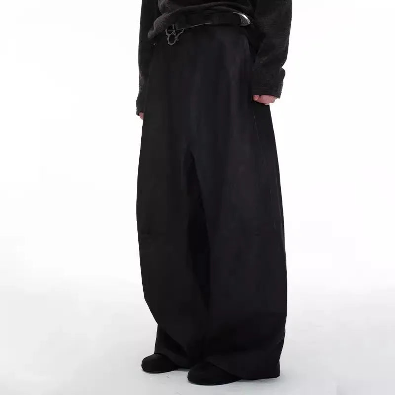 Women's Black Baggy Wide Leg Denim Jeans For Everyday Outfits