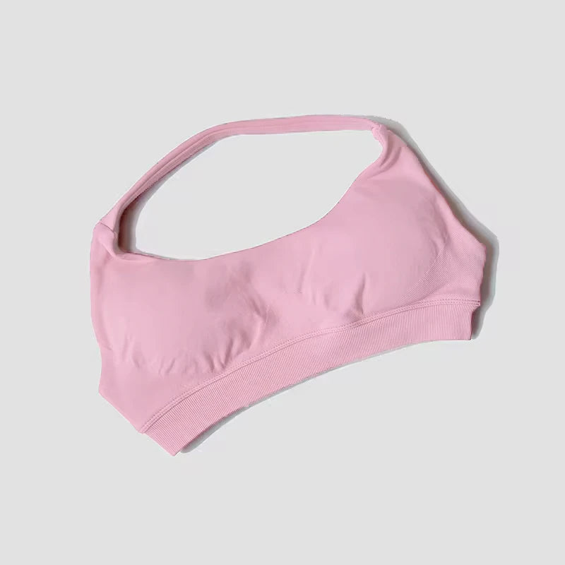 Women's Scoop Neck Halter Sports Bra