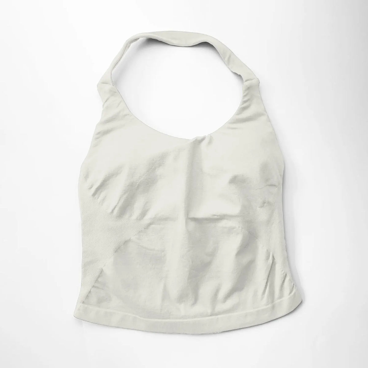 Women's Halter Neck Longline Fitted Tank Top For Workout Outfits