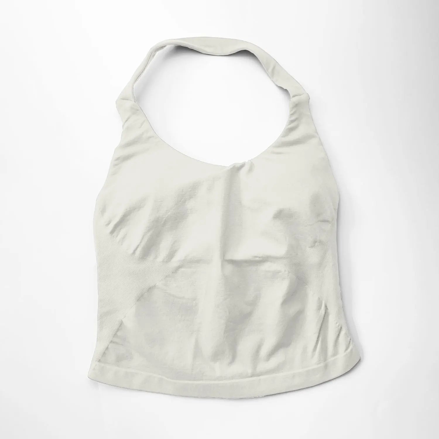 Women's Halter Neck Longline Fitted Tank Top For Workout Outfits