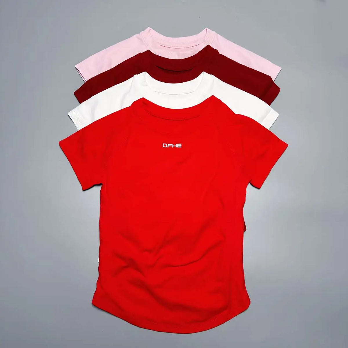 Women's Crew Neck Short Sleeve Sports T-shirt For Workout Outfits