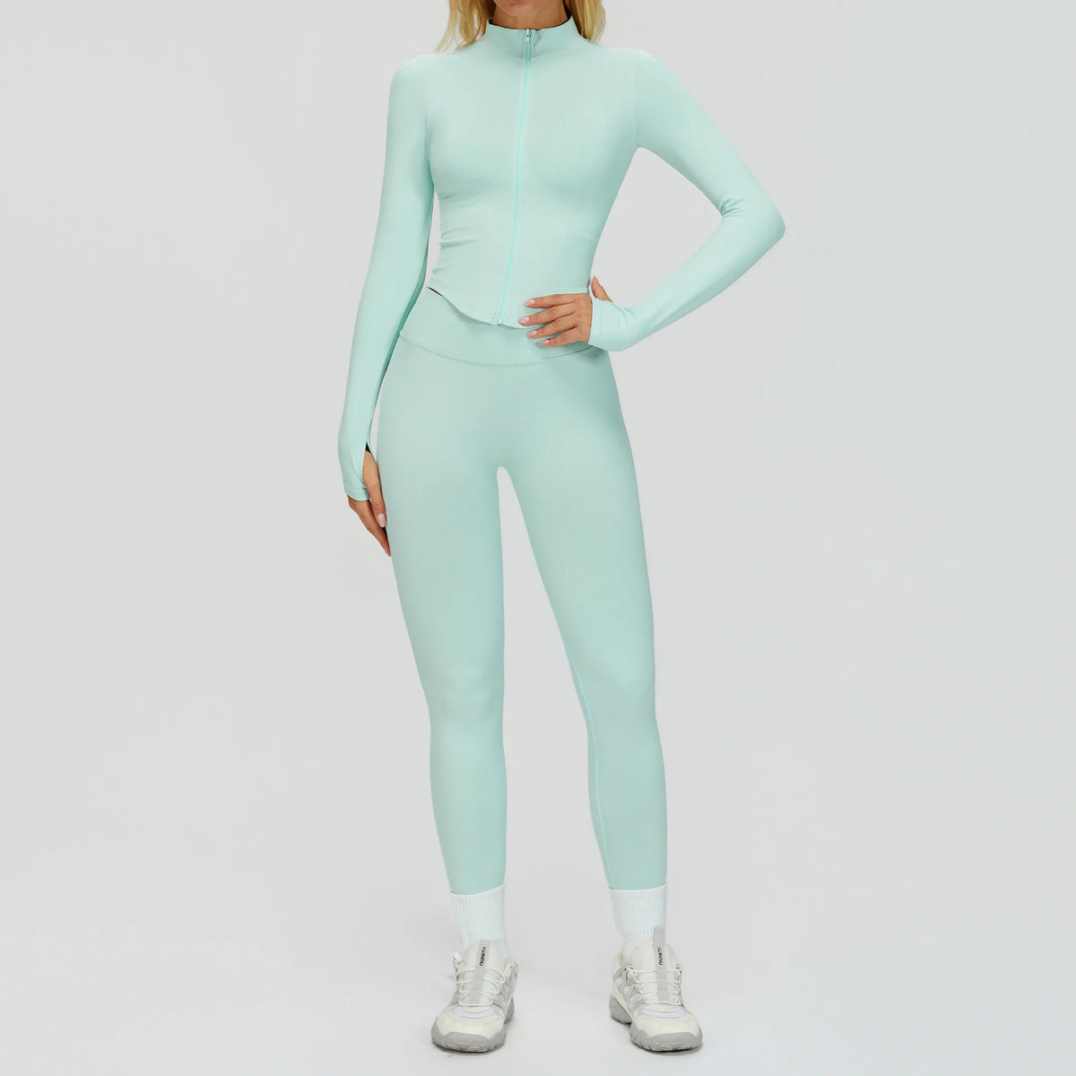 Women's Bra And Leggings Yoga Set For Workout Outfits