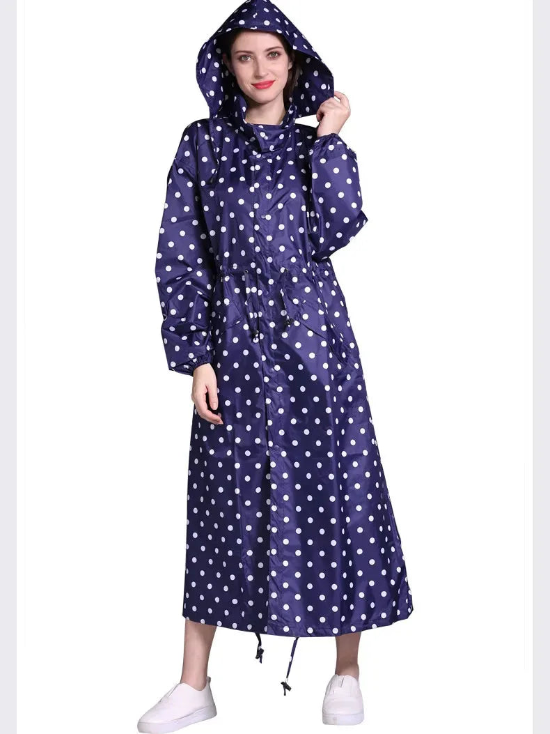 Long Hooded Front Opening Jacket for Layering over Outfits
