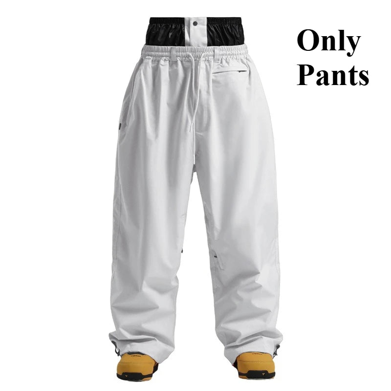 Full Length Loose Fit Ski and Snowboard Winter Pants