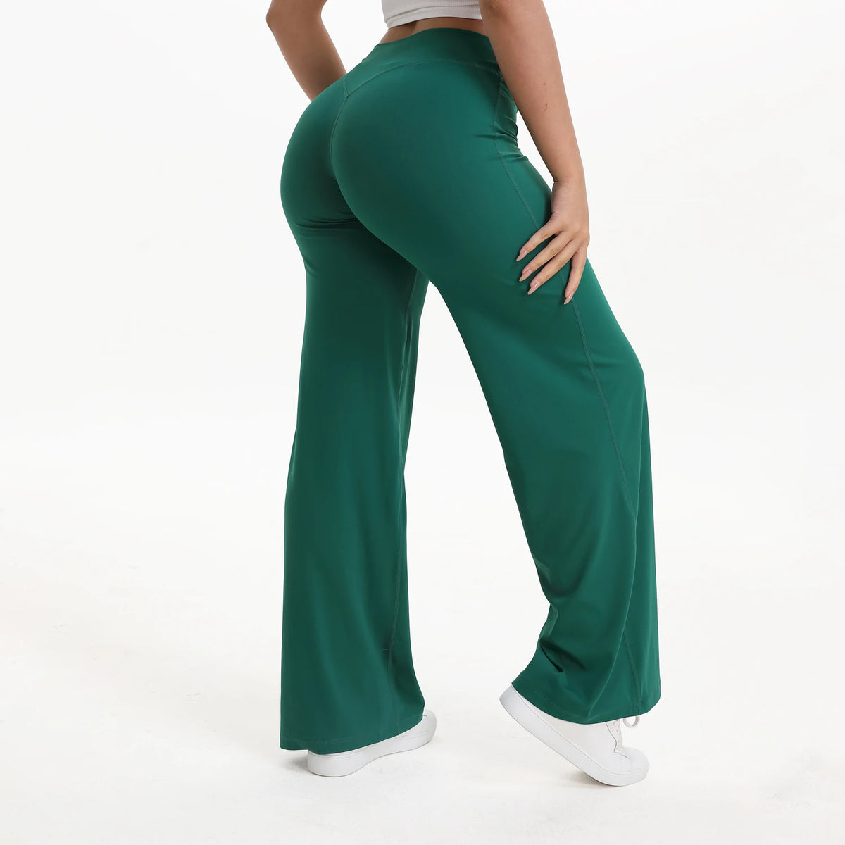 Women's Flared Leggings For Workout Outfits And Layering