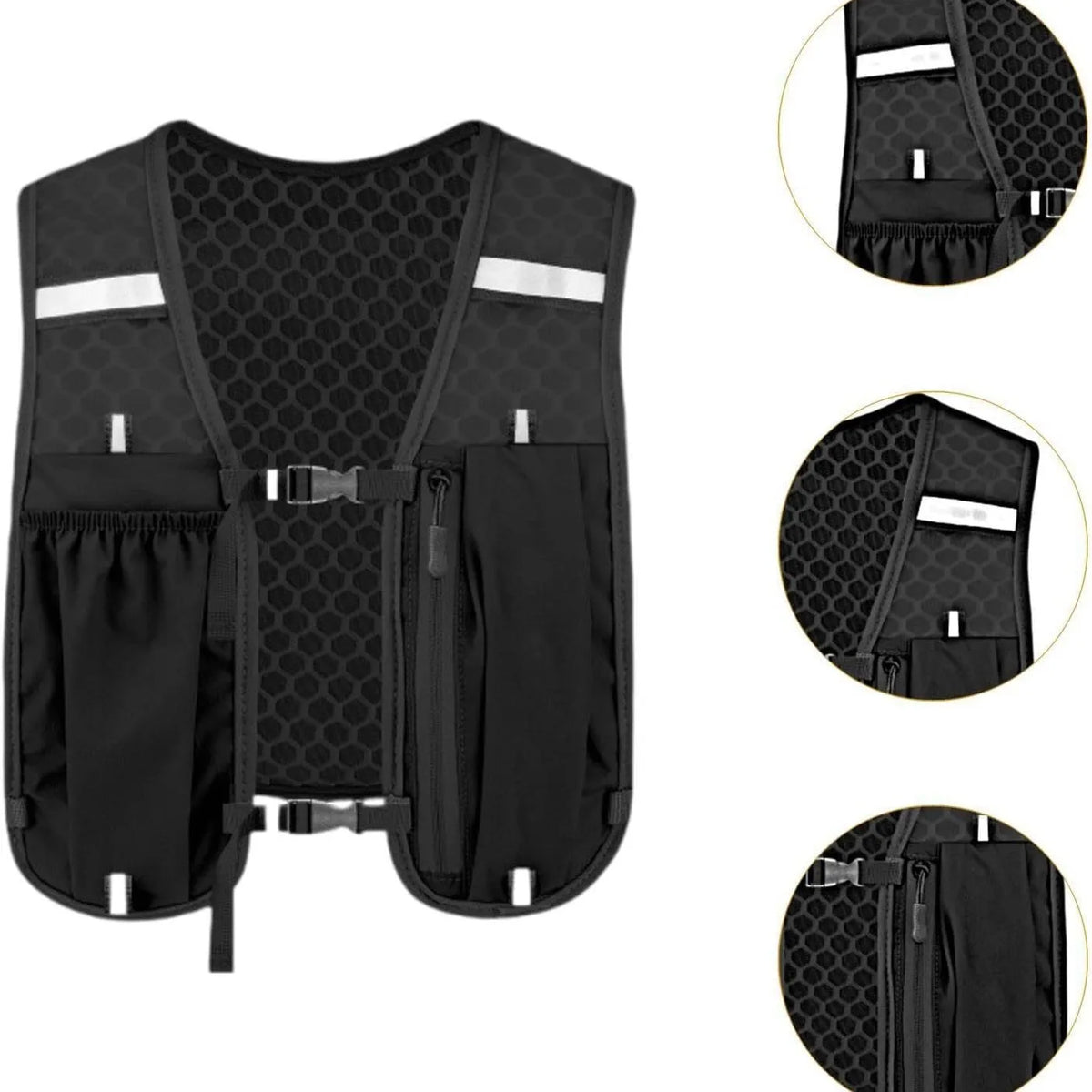Running Hydration Chest Storage Backpack For Workout Outfits
