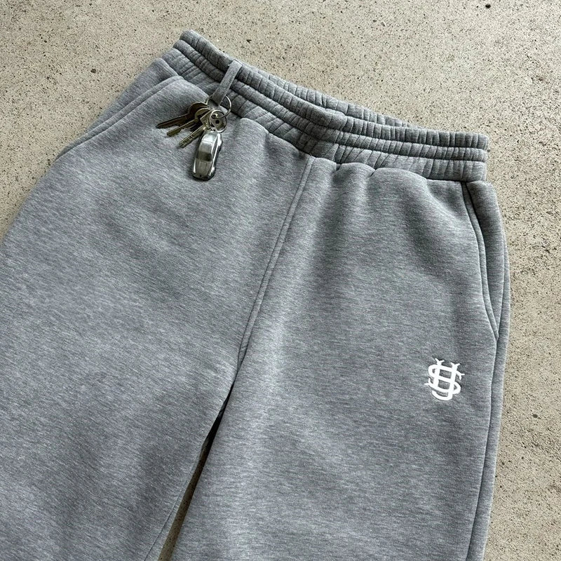 Full Length Loose Fit Casual Streetwear Drawstring Pants