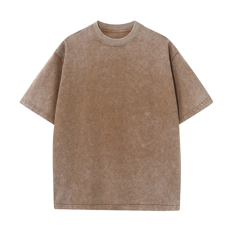 Men’s Washed Oversized Short-Sleeve T-Shirt