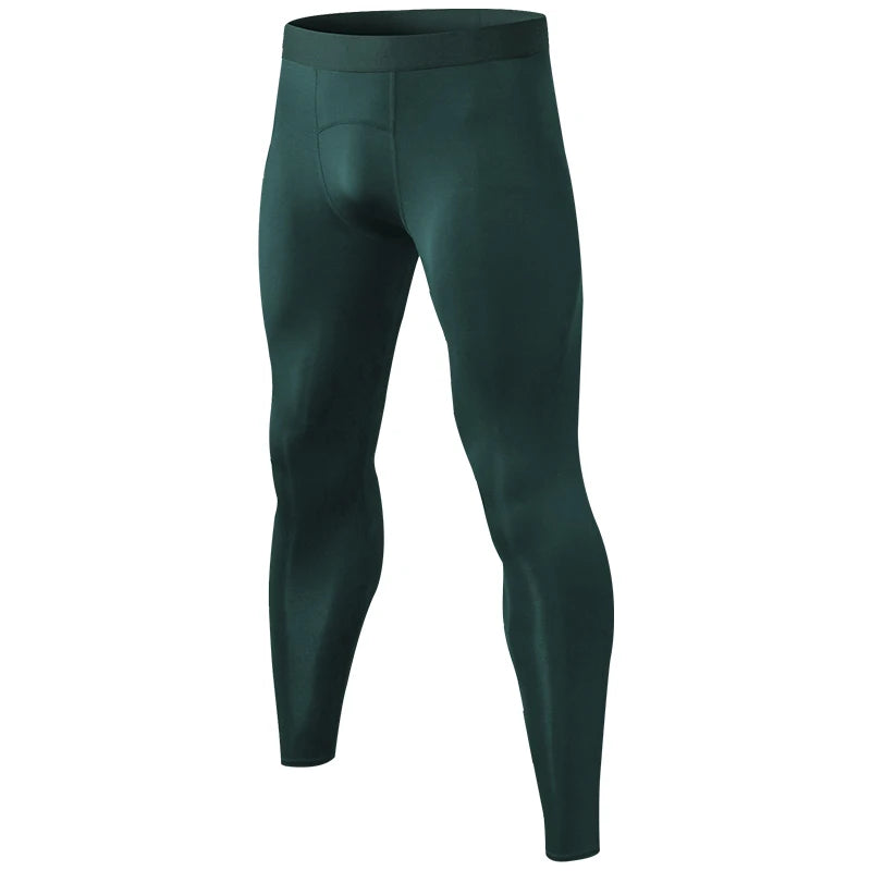 Men's Fitted Training Leggings for Gym and Running