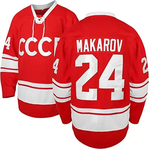 CCCP Player Number Graphic Long Sleeve Jersey For Sports Outfits