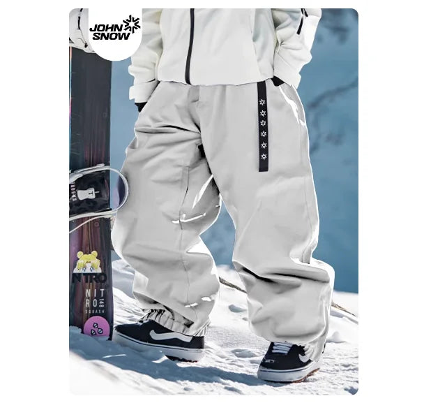 Full Length Loose Fit Ski and Snowboard Winter Pants