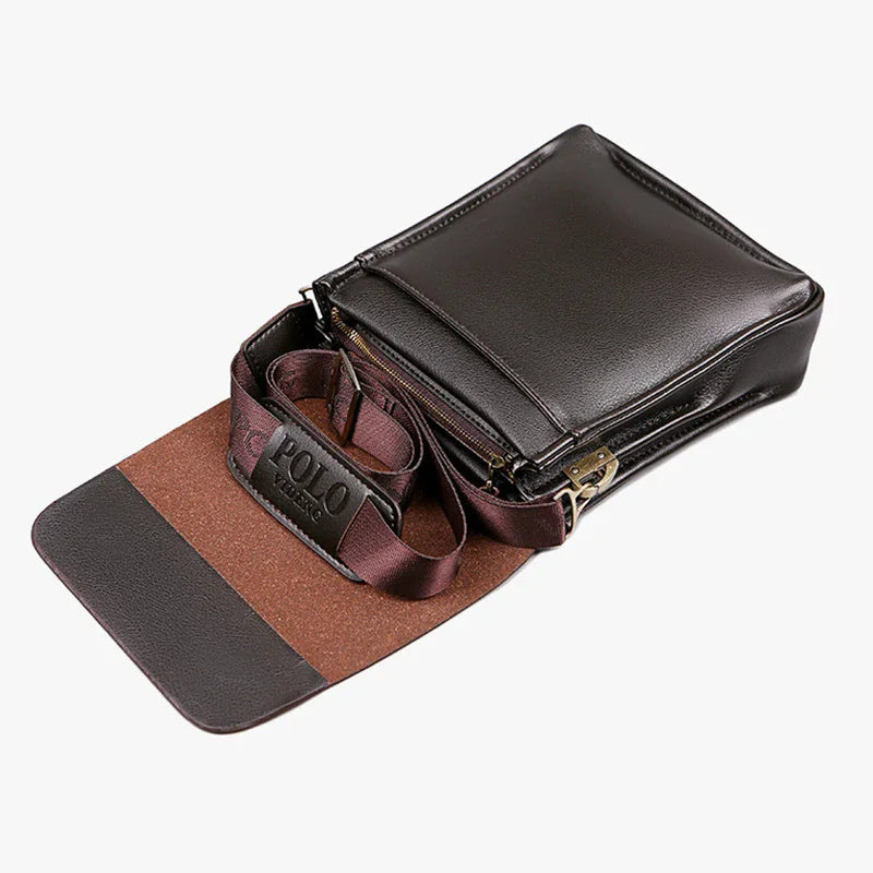 Rectangular Flap Crossbody Bag with Adjustable Shoulder Strap