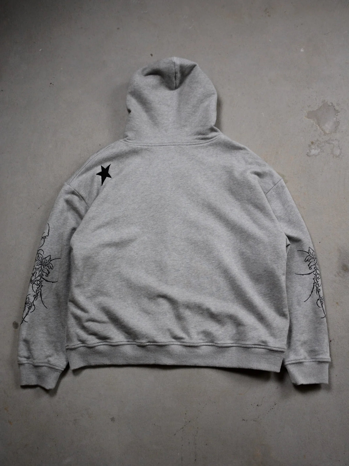 Anime-Graphic Loose-Fit Cotton Zip-Front Hoodie