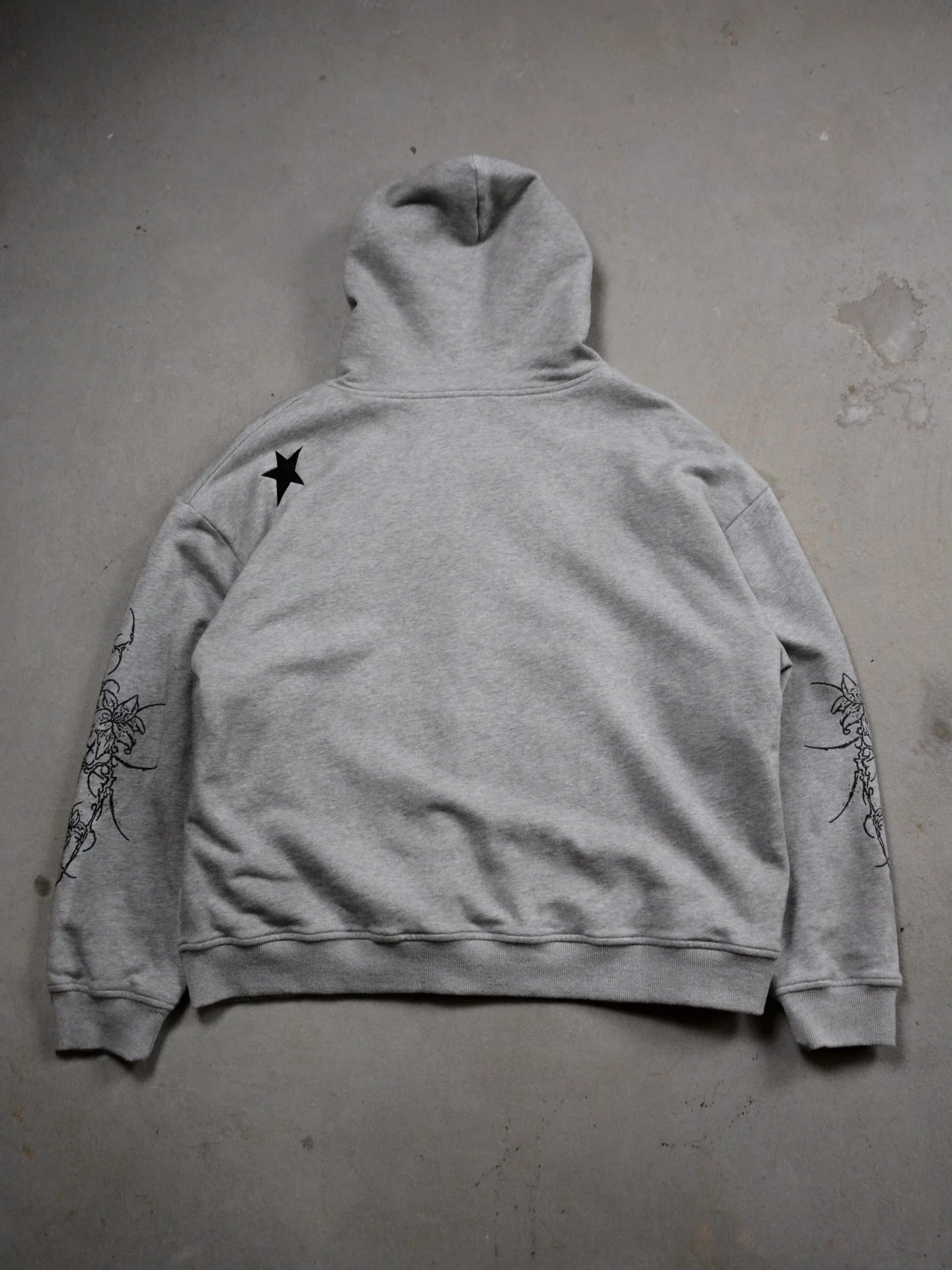 Anime-Graphic Loose-Fit Cotton Zip-Front Hoodie