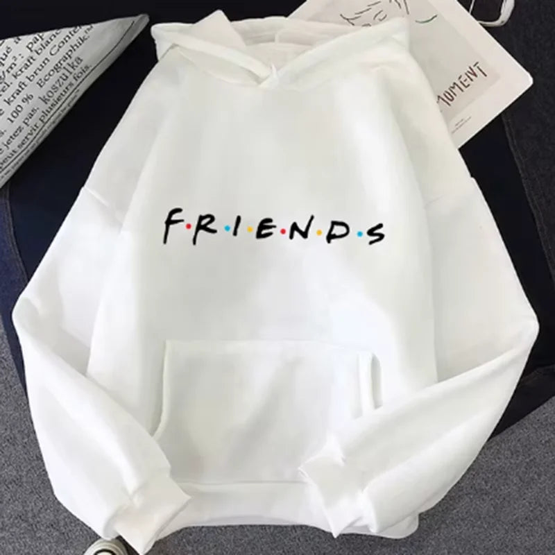Letter Graphic Long Sleeve Pullover Casual Hoodie for Layering