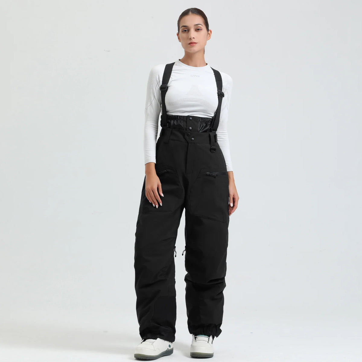 Full Length Suspender Ski and Snowboard Winter Bib Pants