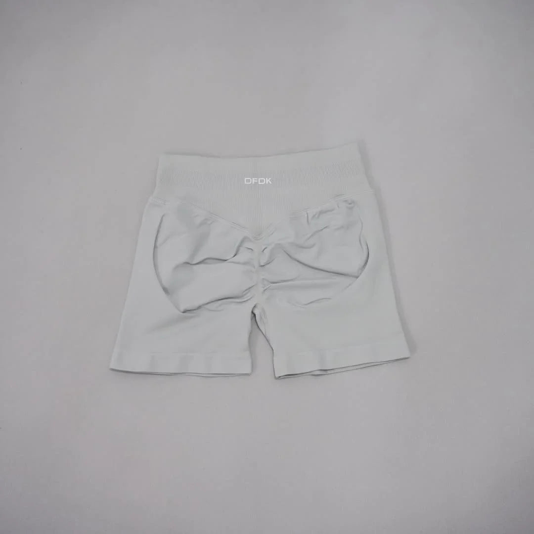 Women's Scrunch Detail High Waist Yoga Shorts