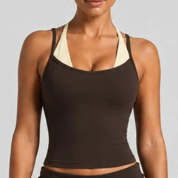 Women's Nylon Blend Flared Workout Pants with Coordinating Top Style Options