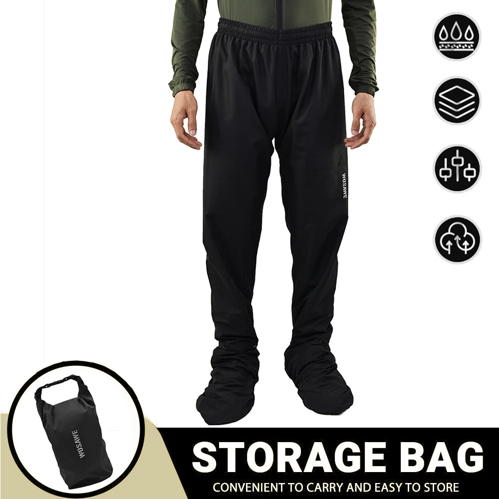 Outdoor Hooded Jacket and Trouser Clothing Set with Style Options