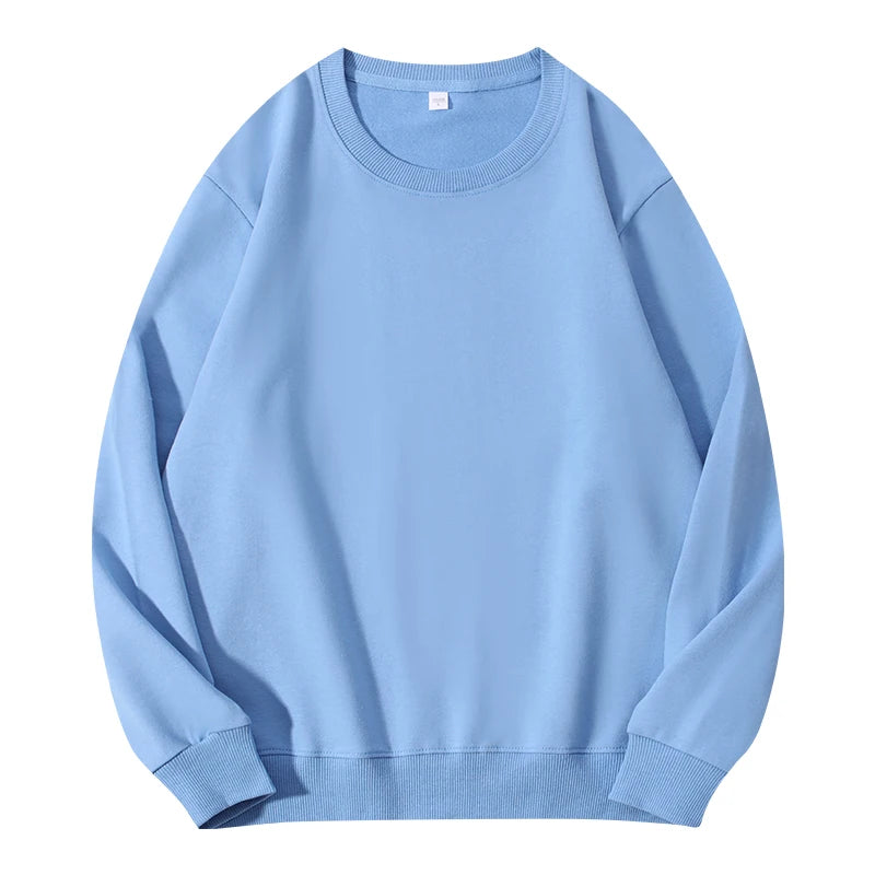 Long Sleeve Casual Pullover Sweatshirt with Original Style Options