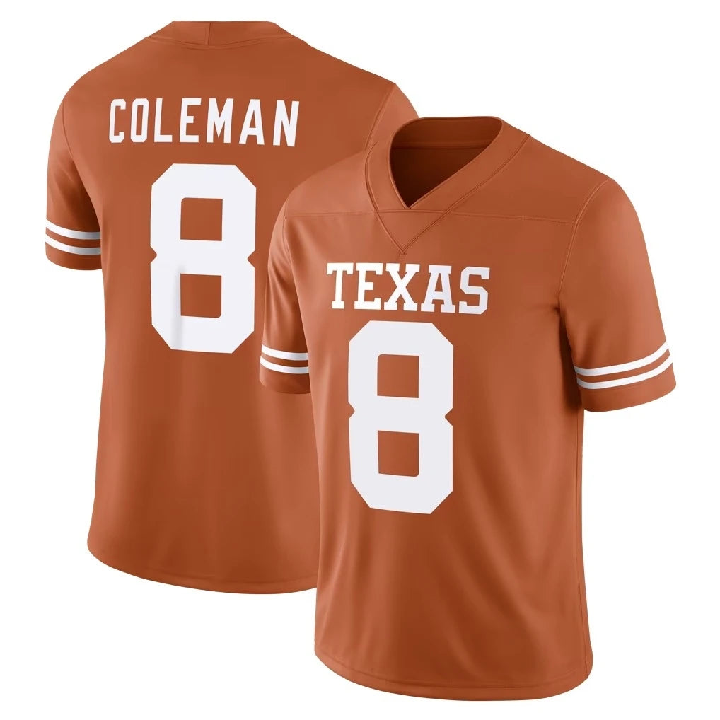 American Football Graphic Short Sleeve Sports Jersey with Number Print