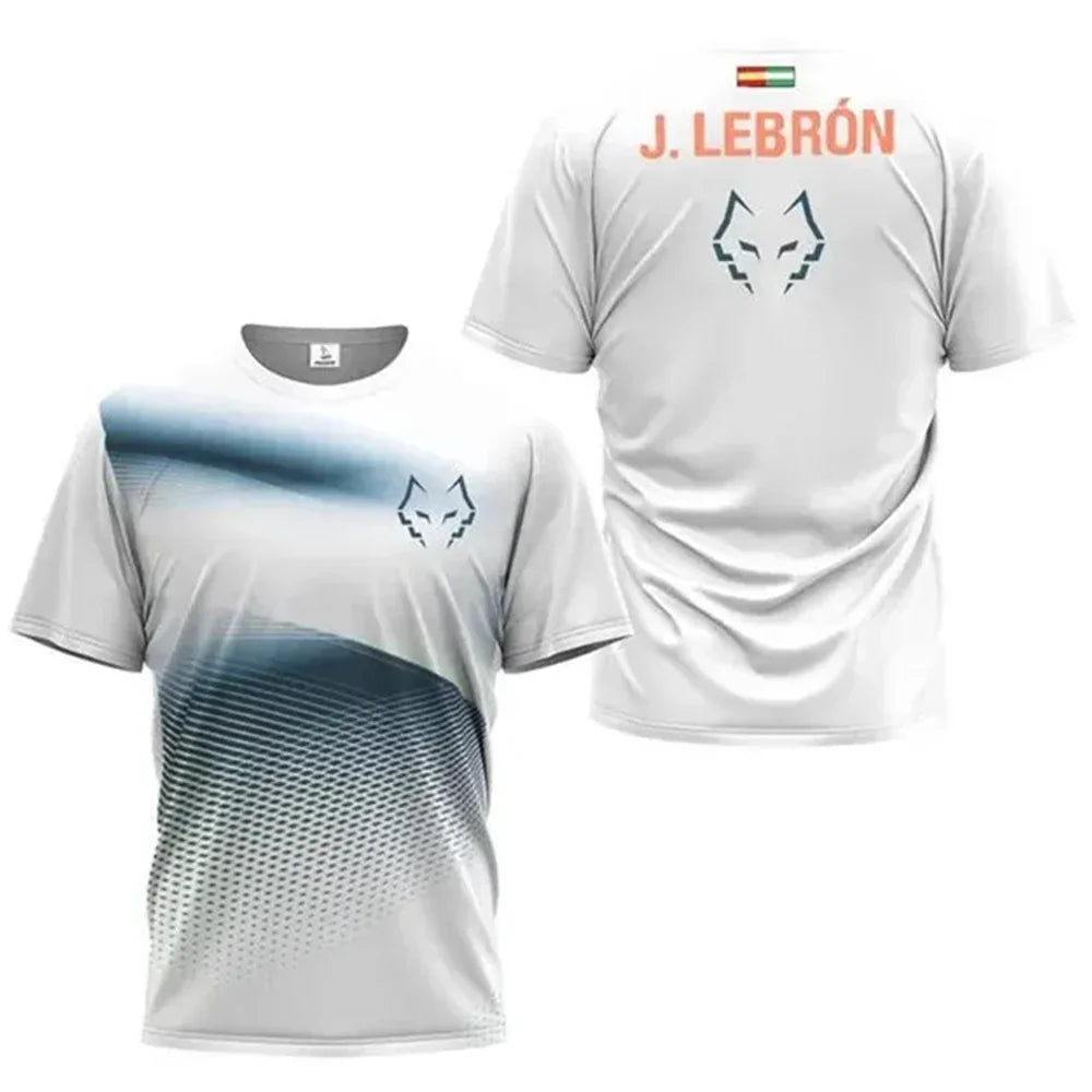 Gradient Court Sports Short Sleeve Jersey For Sports Outfits