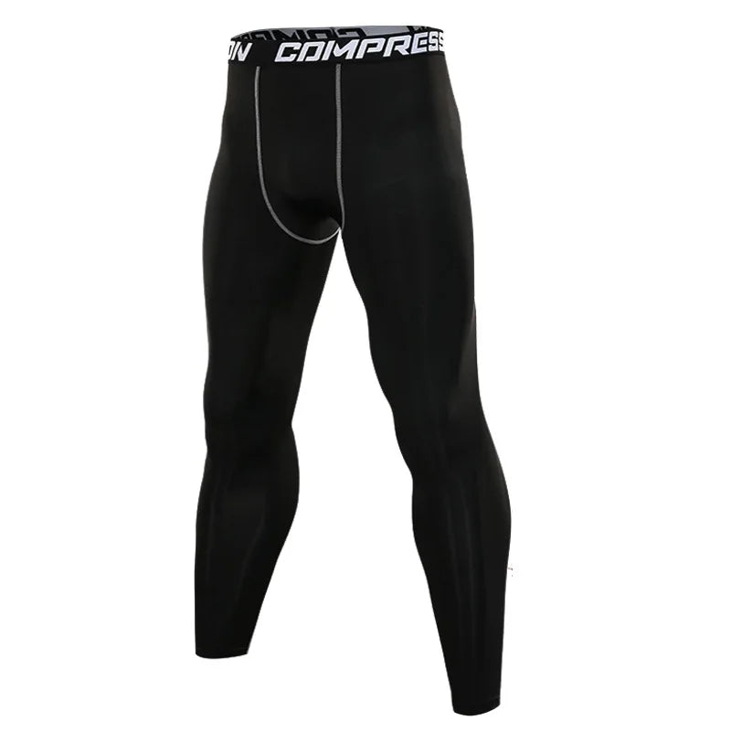 Men's Fitted Training Shorts and Leggings with Multiple Length Options